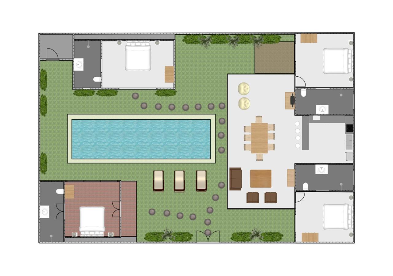 Villa Gladak By Optimum Bali Villas سمينياك المظهر الخارجي الصورة